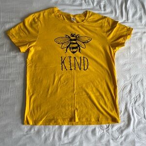 Yellow Bee Graphic Women’s T-Shirt